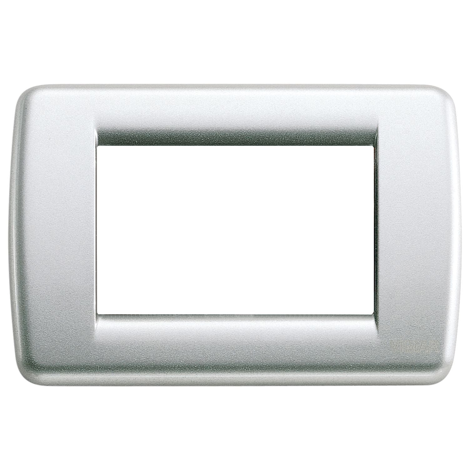 Vimar Idea Rondò 3-Module Cover Plate, With Mounting Grid, 123 x 82 mm — Quality Boat Parts