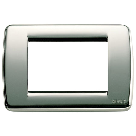 Vimar Idea Rondò 3-Module Cover Plate, With Mounting Grid, 123 x 82 mm — Quality Boat Parts