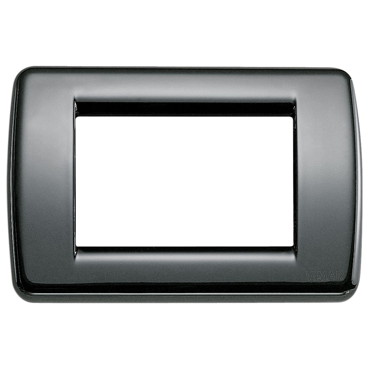 Vimar Idea Rondò 3-Module Cover Plate, With Mounting Grid, 123 x 82 mm — Quality Boat Parts