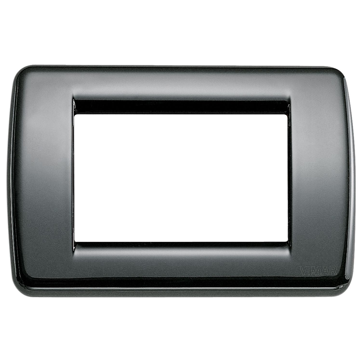 Vimar Idea Rondò 3-Module Cover Plate, With Mounting Grid, 123 x 82 mm — Quality Boat Parts