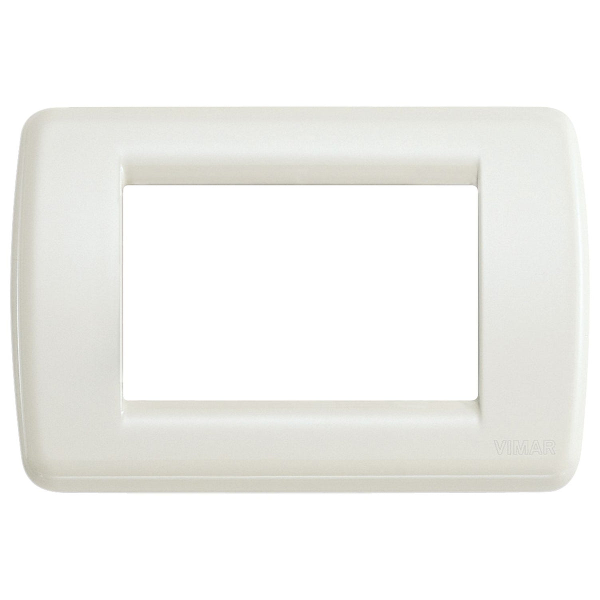 Vimar Idea Rondò 3-Module Cover Plate, With Mounting Grid, 123 x 82 mm — Quality Boat Parts