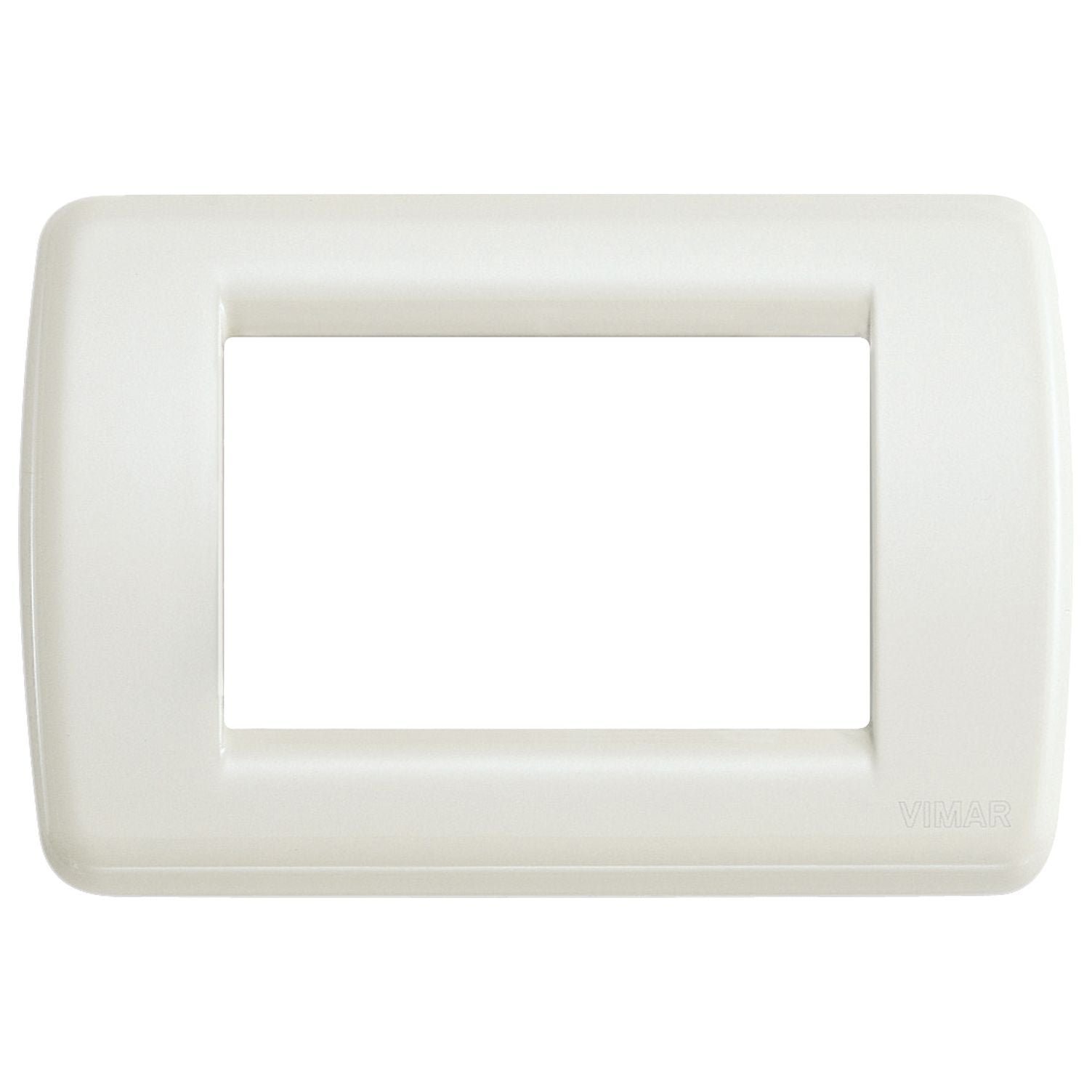 Vimar Idea Rondò 3-Module Cover Plate, With Mounting Grid, 123 x 82 mm — Quality Boat Parts