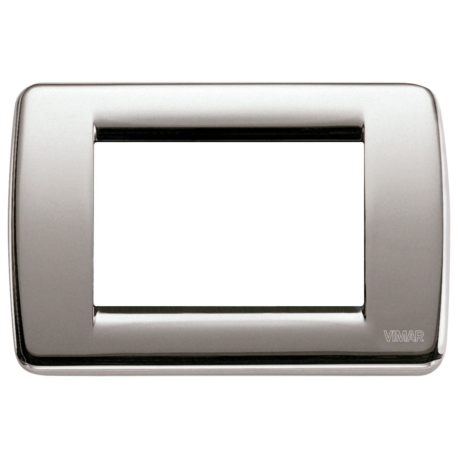 Vimar Idea Rondò 3-Module Cover Plate, With Mounting Grid, 123 x 82 mm — Quality Boat Parts