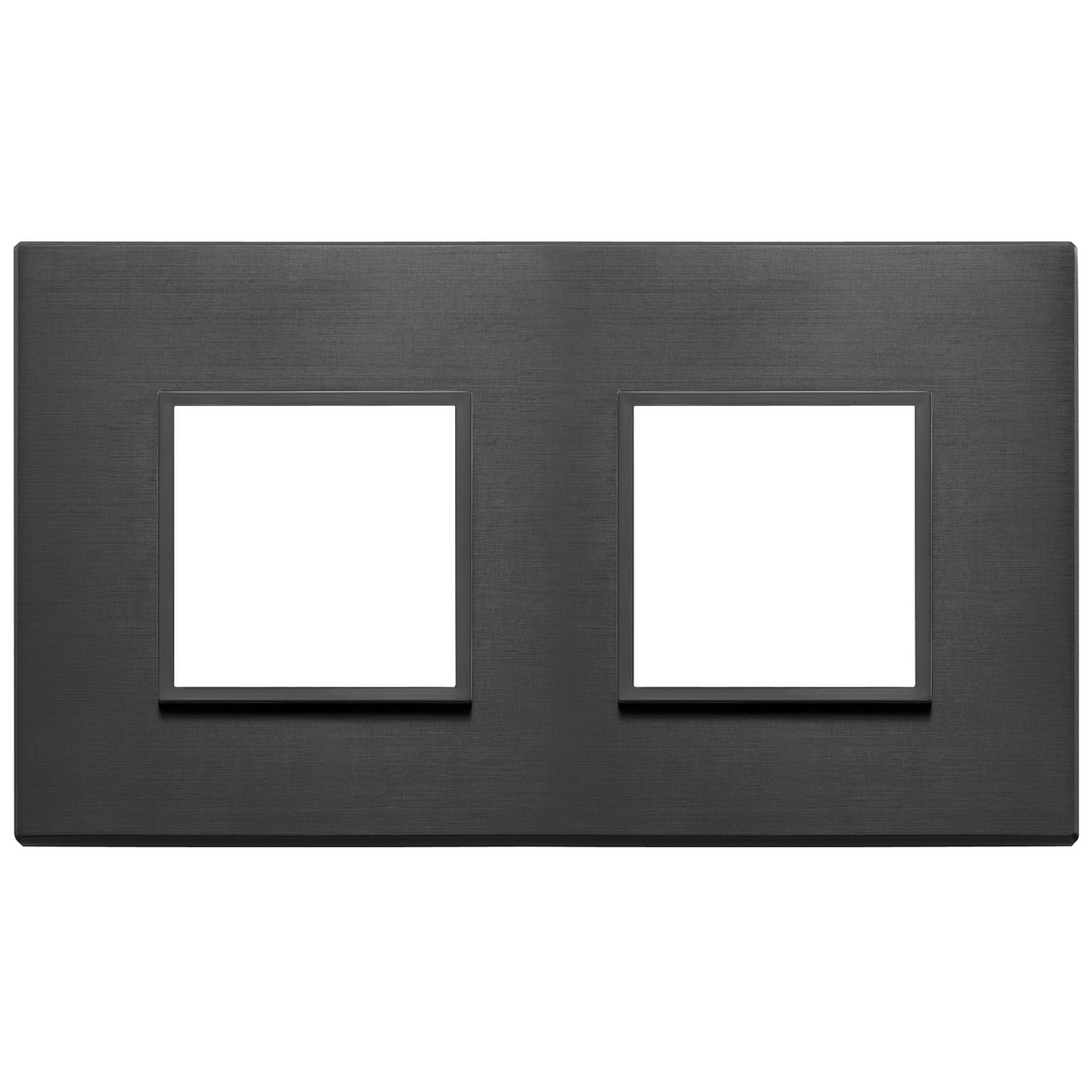 Vimar Eikon EVO 4-Module Cover Plate, 2+2 Layout, 71 mm Centers, Horizontal/Vertical Mount — Quality Boat Parts