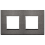 Vimar Eikon EVO 4-Module Cover Plate, 2+2 Layout, 71 mm Centers, Horizontal/Vertical Mount — Quality Boat Parts