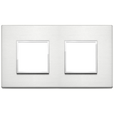 Vimar Eikon EVO 4-Module Cover Plate, 2+2 Layout, 71 mm Centers, Horizontal/Vertical Mount — Quality Boat Parts