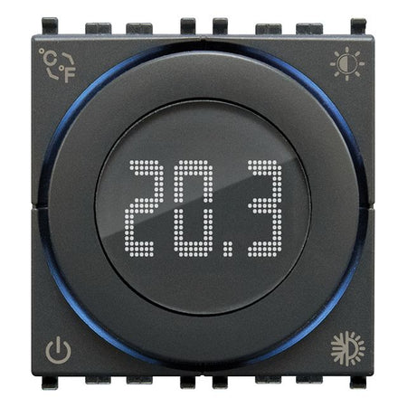 Vimar Dial Thermostat, For Eikon, Arké, Plana, 100-240V, 2 Modules — Quality Boat Parts