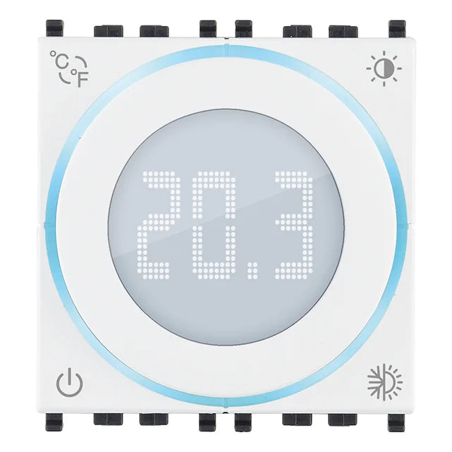 Vimar Dial Thermostat, For Eikon, Arké, Plana, 100-240V, 2 Modules — Quality Boat Parts