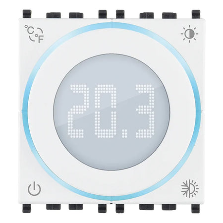 Vimar Dial Thermostat, For Eikon, Arké, Plana, 100-240V, 2 Modules — Quality Boat Parts