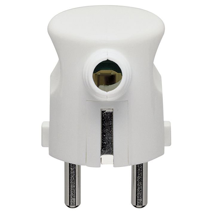 Vimar Supernova S31 German/French 2P+E Plug, 16A, 250V, 90 Degree Cable Entry, IP20 — Quality Boat Parts