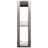 Vimar Idea Classica 2-Module Cover Plate, Die-Cast Metal, for Panel Mounting — Quality Boat Parts