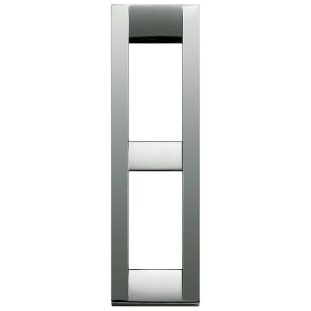 Vimar Idea Classica 2-Module Cover Plate, Die-Cast Metal, for Panel Mounting — Quality Boat Parts