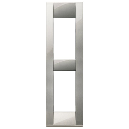 Vimar Idea Classica 2-Module Cover Plate, Die-Cast Metal, for Panel Mounting — Quality Boat Parts