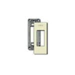 Vimar 8000 Series 1-Module Cover Plate with Mounting Frame, Panel Mount, Snap Fixing — Quality Boat Parts