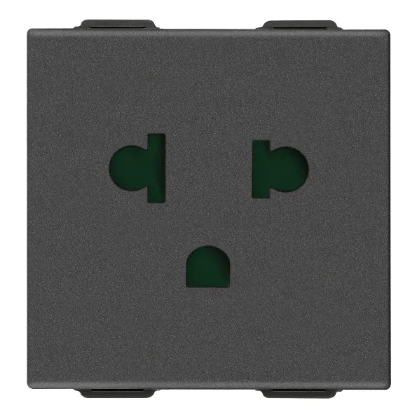 Vimar Neve Up 2P+E 16A USA+EU SICURY Outlet, 250V, Flush Mount — Quality Boat Parts