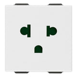 Vimar Neve Up 2P+E 16A USA+EU SICURY Outlet, 250V, Flush Mount — Quality Boat Parts