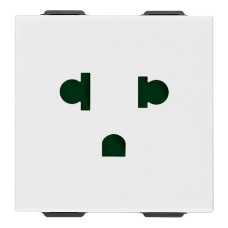 Vimar Neve Up 2P+E 16A USA+EU SICURY Outlet, 250V, Flush Mount — Quality Boat Parts