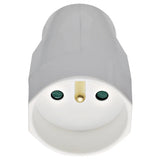 Vimar Supernova 2P+E French Axial Socket Outlet, 16A, 250V, IP20, Screw Terminal, Halogen-Free — Quality Boat Parts