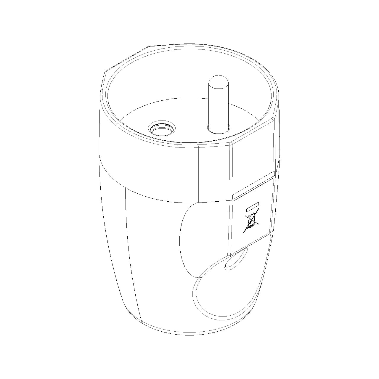 Vimar Supernova 2P+E French Axial Socket Outlet, 16A, 250V, IP20, Screw Terminal, Halogen-Free — Quality Boat Parts