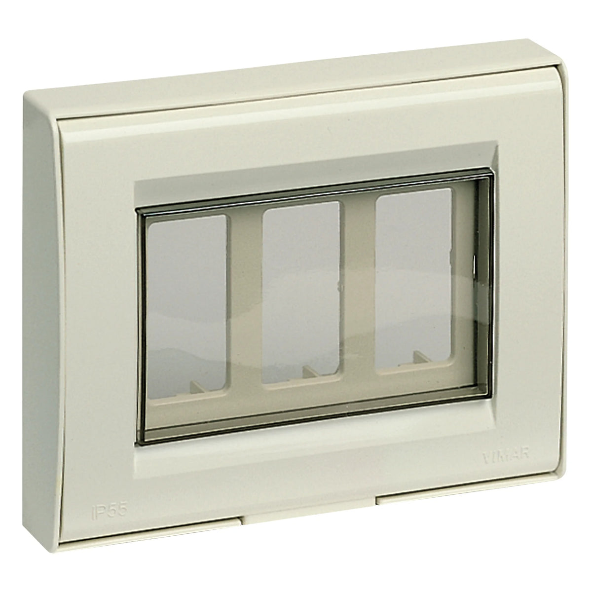 Vimar IP55 Cover Plate, For 8000 Standard Modules, 3-Module — Quality Boat Parts