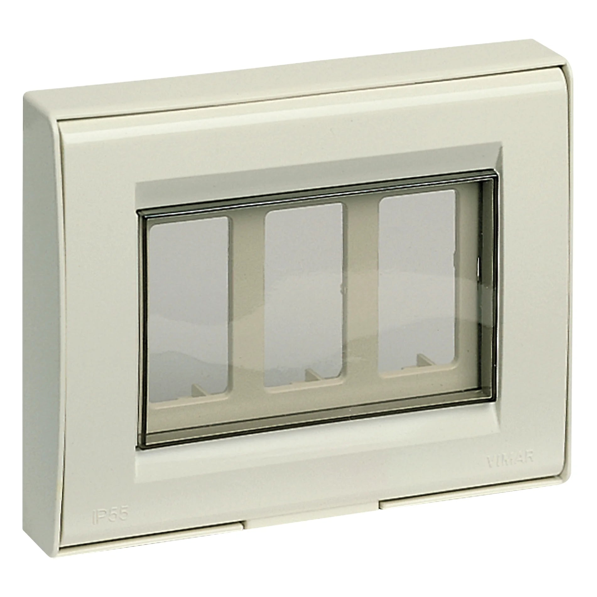 Vimar IP55 Cover Plate, For 8000 Standard Modules, 3-Module — Quality Boat Parts