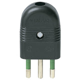 Vimar Mille 2P+E 10A Axial Plug, Italian Standard S11, 250V, IP20 — Quality Boat Parts