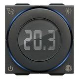 Vimar Neve Up 2-Module Dial Thermostat, 100-240V, 5(2)A Relay Output, Flush Mount — Quality Boat Parts