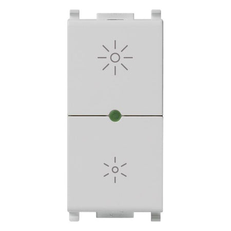 Vimar Plana Universal MASTER Dimmer, Phase-Cutting, IP40, Push Button Control, Flush Mount — Quality Boat Parts