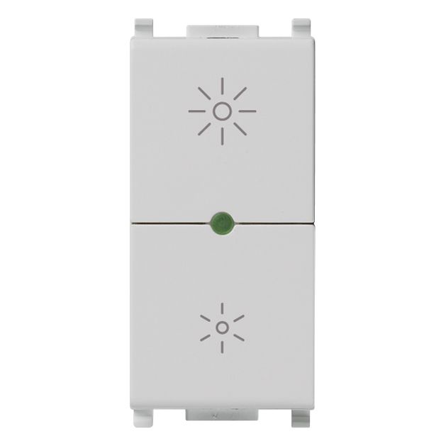 Vimar Plana Universal MASTER Dimmer, Phase-Cutting, IP40, Push Button Control, Flush Mount — Quality Boat Parts