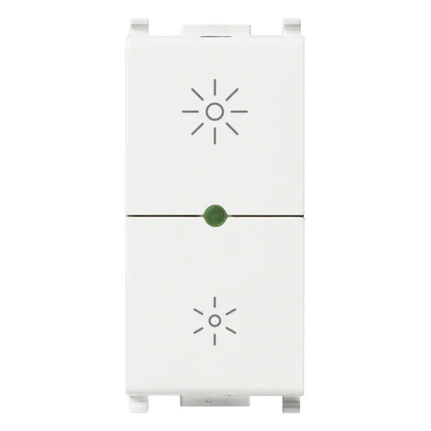Vimar Plana Universal MASTER Dimmer, Phase-Cutting, IP40, Push Button Control, Flush Mount — Quality Boat Parts