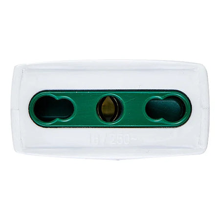 Vimar Supernova Series 2P+E P17/11 Axial Socket Outlet, 16A, 250V, IP20, Screw Terminal, Halogen-Free Thermoplastic — Quality Boat Parts