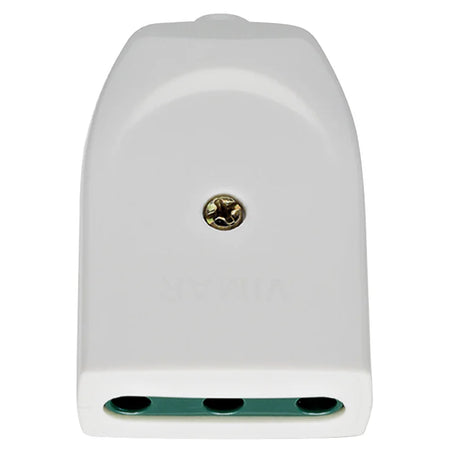 Vimar Supernova 2P+E 16A P17 Axial Outlet, 250V, IP20, Screwed Terminal — Quality Boat Parts
