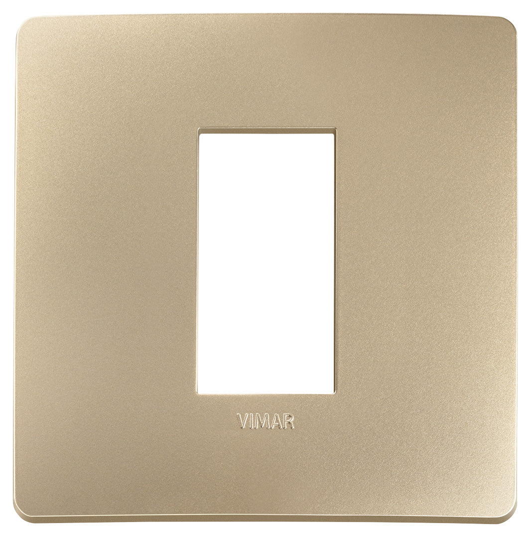Vimar Plana 1-Module Cover Plate, IP00 — Quality Boat Parts