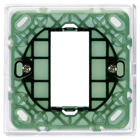 Vimar Plana 1-Module Cover Plate, IP00 — Quality Boat Parts