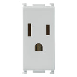 Vimar Plana 2P+E USA Socket Outlet, 15A 127V, Flush-Mounted, IP20 — Quality Boat Parts