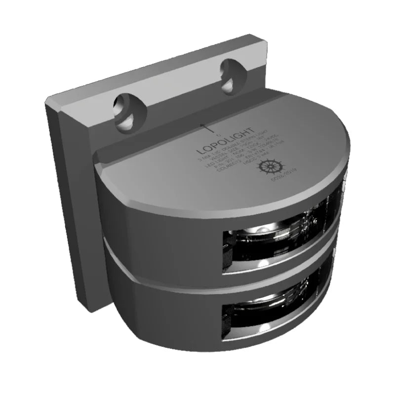 Lopolight - 301-106 Series Stern Light - 3 NM, White — Quality Boat Parts