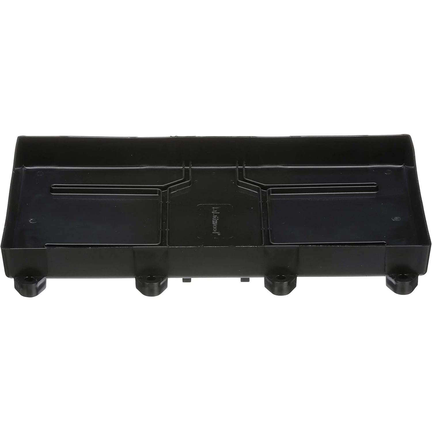 Attwood Marine Battery Tray with Straps, For Group 29/31 Batteries, 12-7/8 in x 7 in, Up to 10-1/2 in Tall — Quality Boat Parts