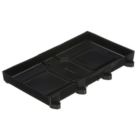 Attwood Marine Battery Tray with Straps, For Group 29/31 Batteries, 12-7/8 in x 7 in, Up to 10-1/2 in Tall — Quality Boat Parts