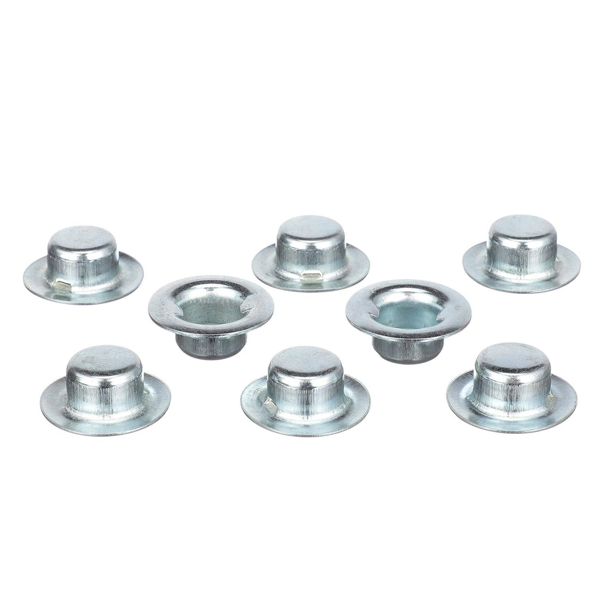 Attwood Marine Pal Nuts, For 5/8 in Roller Shafts, Zinc-Plated, Set of 8 — Quality Boat Parts