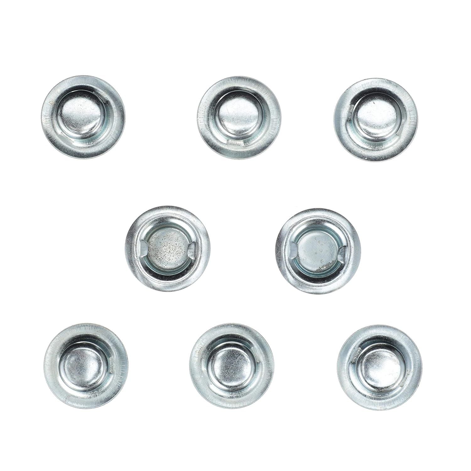 Attwood Marine Pal Nuts, For 5/8 in Roller Shafts, Zinc-Plated, Set of 8 — Quality Boat Parts