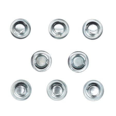 Attwood Marine Pal Nuts, For 5/8 in Roller Shafts, Zinc-Plated, Set of 8 — Quality Boat Parts