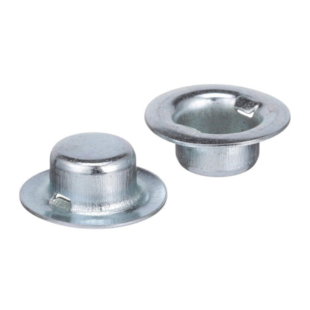 Attwood Marine Pal Nuts, For 5/8 in Roller Shafts, Zinc-Plated, Set of 8 — Quality Boat Parts