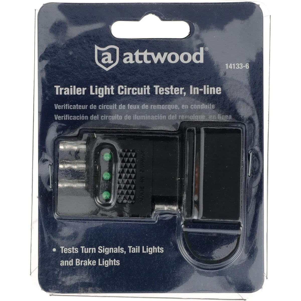 Attwood Marine Trailer Light Circuit Tester, Inline, 4-Way — Quality Boat Parts