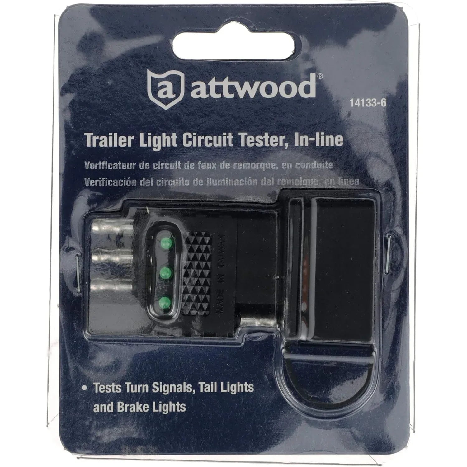 Attwood Marine Trailer Light Circuit Tester, Inline, 4-Way — Quality Boat Parts