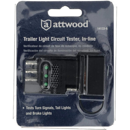 Attwood Marine Trailer Light Circuit Tester, Inline, 4-Way — Quality Boat Parts