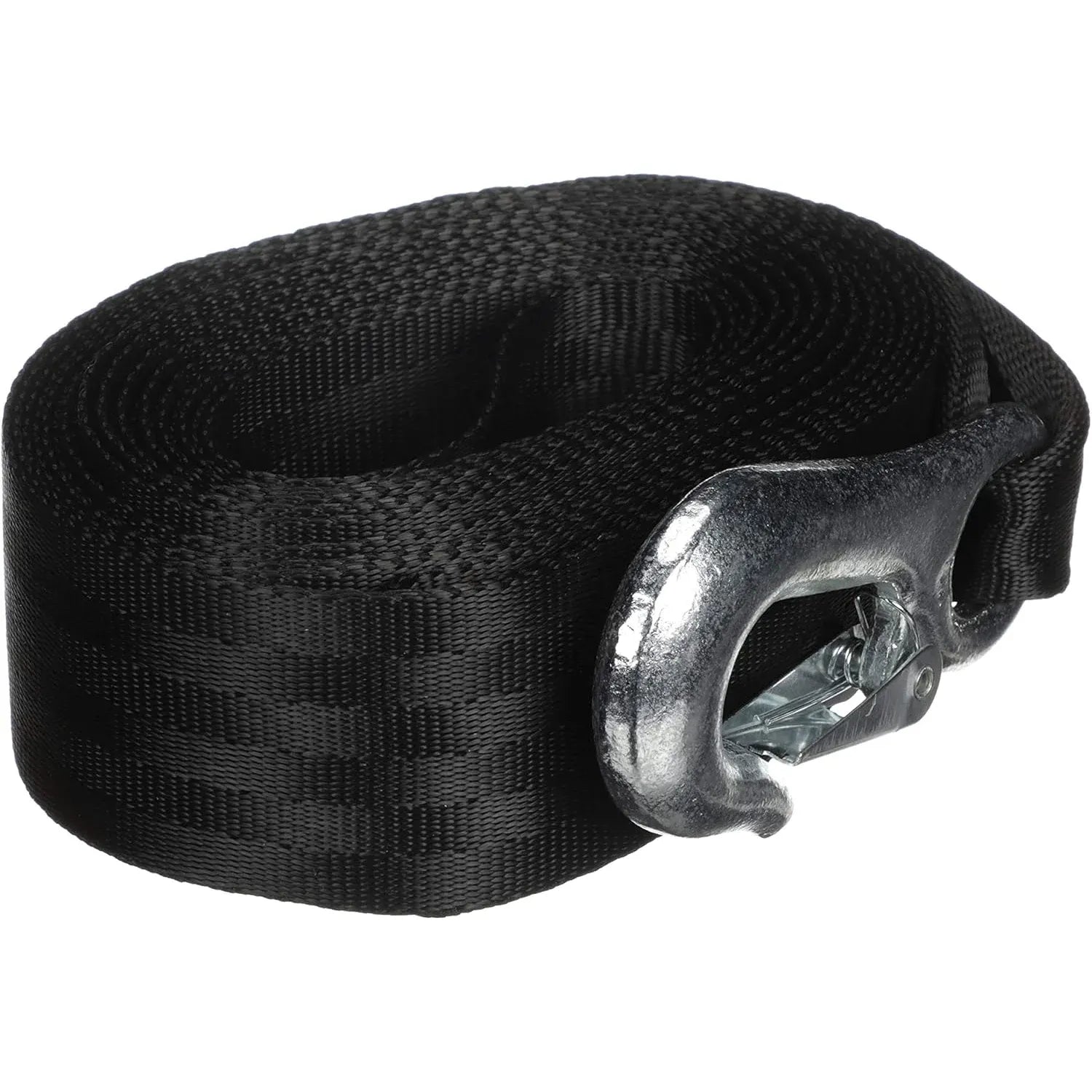 Attwood Marine Trailer Winch Strap, 2 in x 20 ft, 2,000 lb Capacity, Sewn-Loop End, Forged Steel Snap Hook — Quality Boat Parts