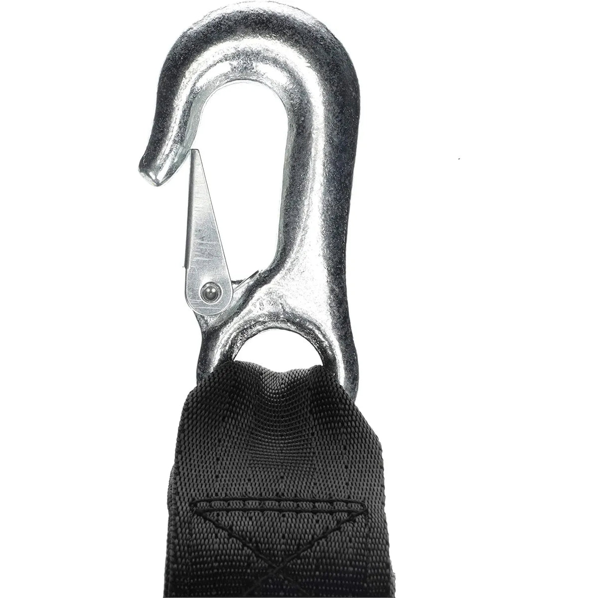 Attwood Marine Trailer Winch Strap, 2 in x 20 ft, 2,000 lb Capacity, Sewn-Loop End, Forged Steel Snap Hook — Quality Boat Parts