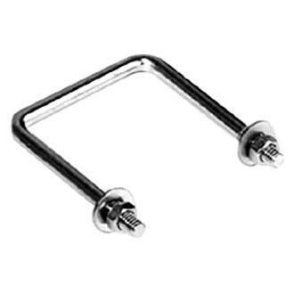 Attwood Marine Square Bend U-Bolt Set, For Roller Brackets, 3-1/8 x 3 in, 7/16 in Diameter, Zinc-Plated Steel — Quality Boat Parts