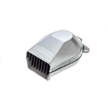 Attwood Marine Low-Profile Compact Horn, 12V, Chrome Plastic — Quality Boat Parts
