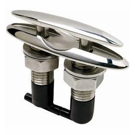 Attwood Marine Neat Cleat Retractable Cleat, 6 in, 316 Stainless Steel — Quality Boat Parts